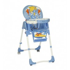Стульчик для кормления Bertoni Royal, blue dolphins